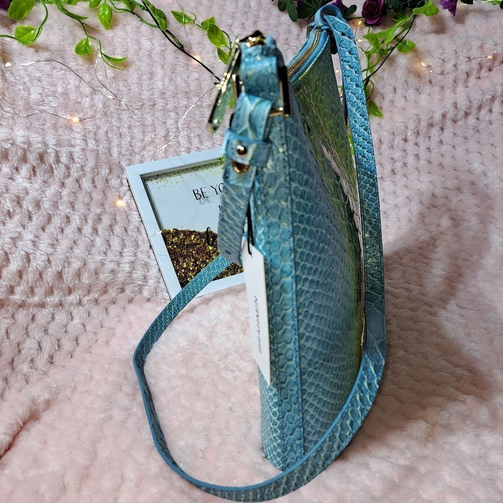 NWT Brahmin Katie Limeade Rivers Leather Bag - Picture 5 of 16